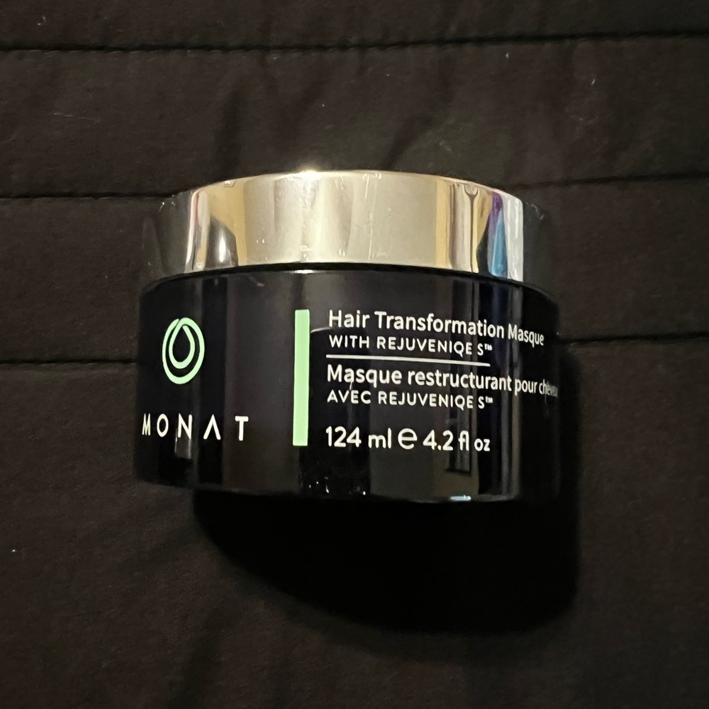 Monat Hair Transformation Masque with Rejuveniqe - Black and Silver